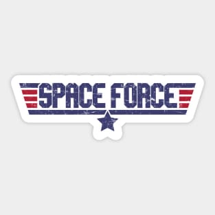 Space Force - Our Troops in SPAAACE Sticker